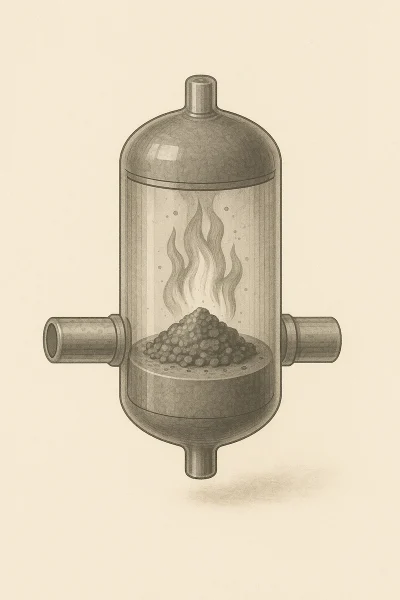 Cremation Ink Process High-Temperature Pyrolysis